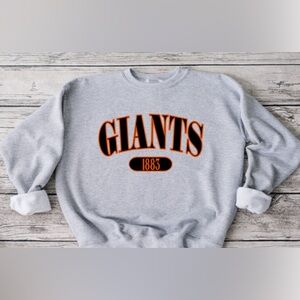 Giants Offset Crewneck